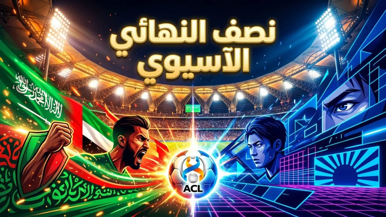 مواعيد مباريات نصف نهائي دوري أبطال آسيا للنخبة في جدة غداً وتفاصيل البث